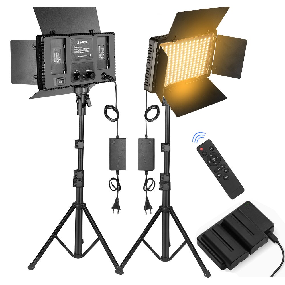 Zoom Lighting Kit - مصباح استوديو تصوير LED + Nagnahz