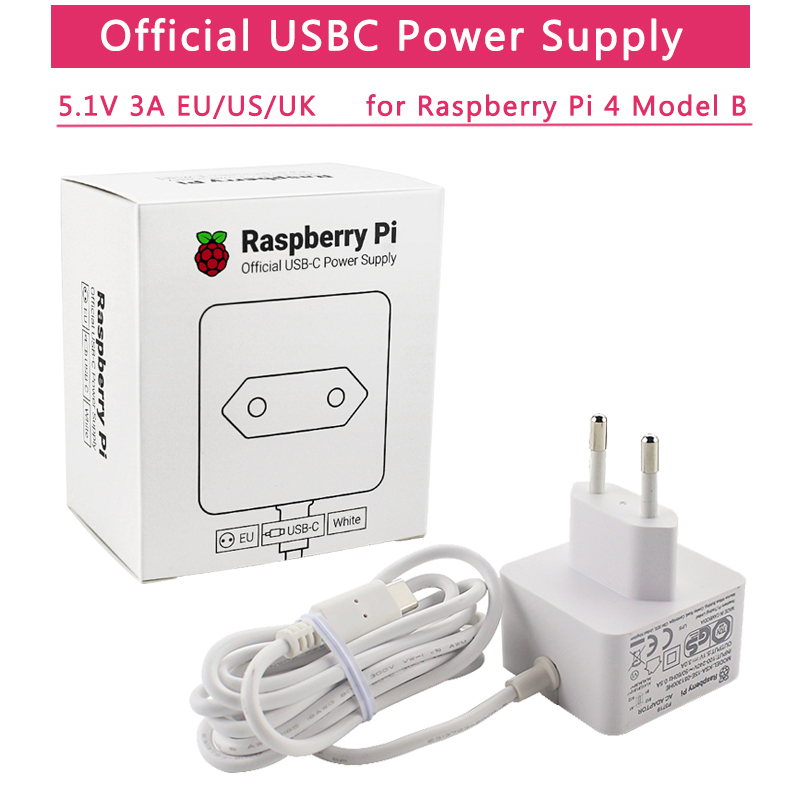 Home Office Uk - شاحن Raspberry Pi 4 المزود بالطاقة