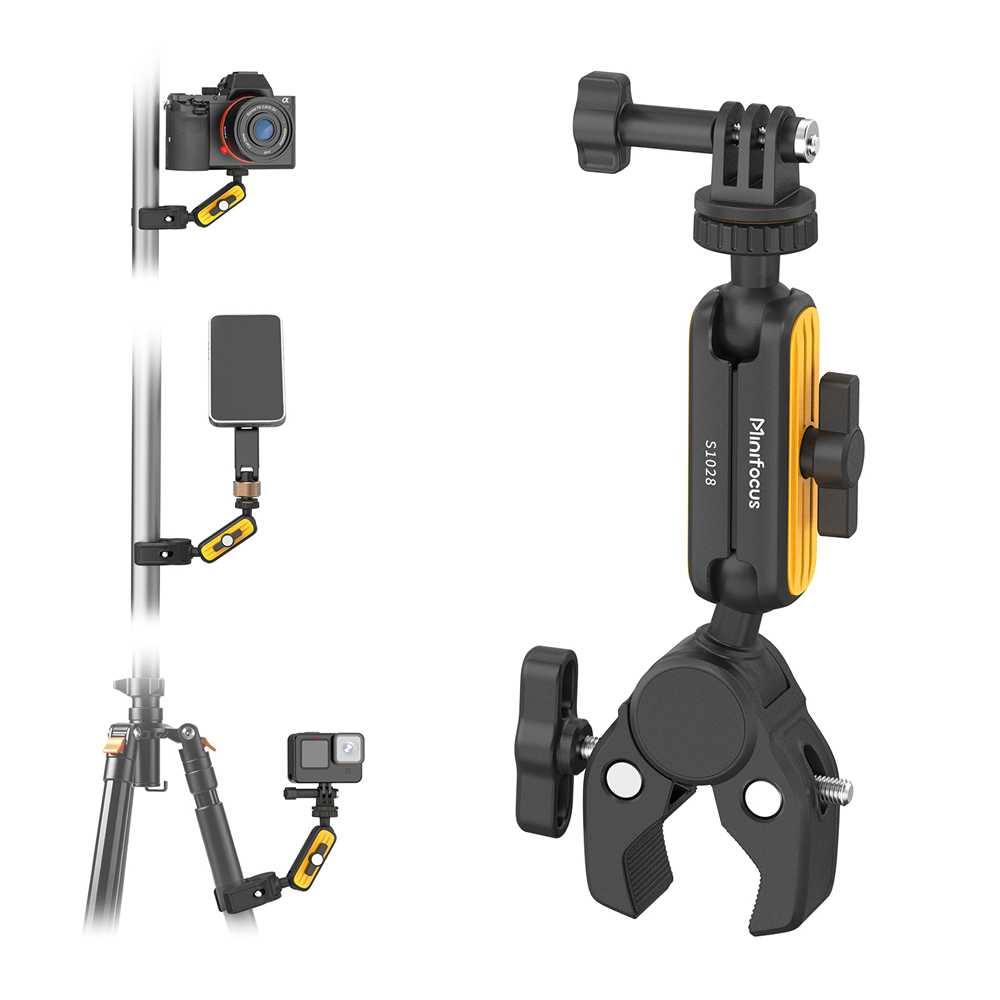 مشبك فائق مع دوران 360 درجة °  - مراجعة Monitor Arm Dual وسعره