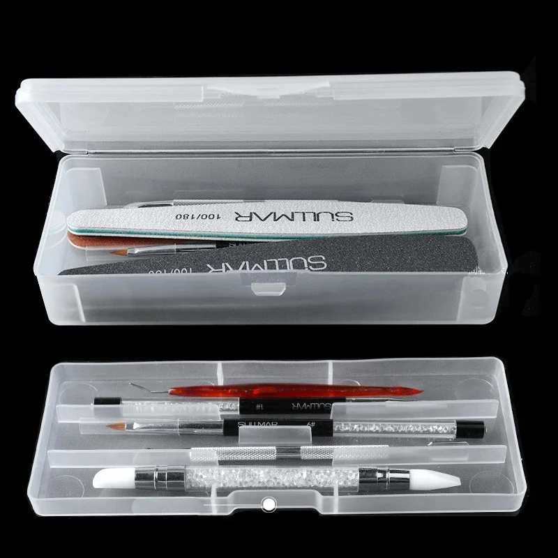 1 قطعة مستطيل طبقة مزدوجة مسما - مراجعة Pen Holder Organizer وسعره