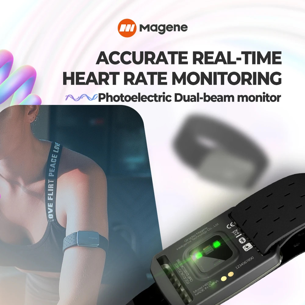 Magene H803 مراقب معدل ضربات ا - مراجعة Monitor Arm Dual وسعره