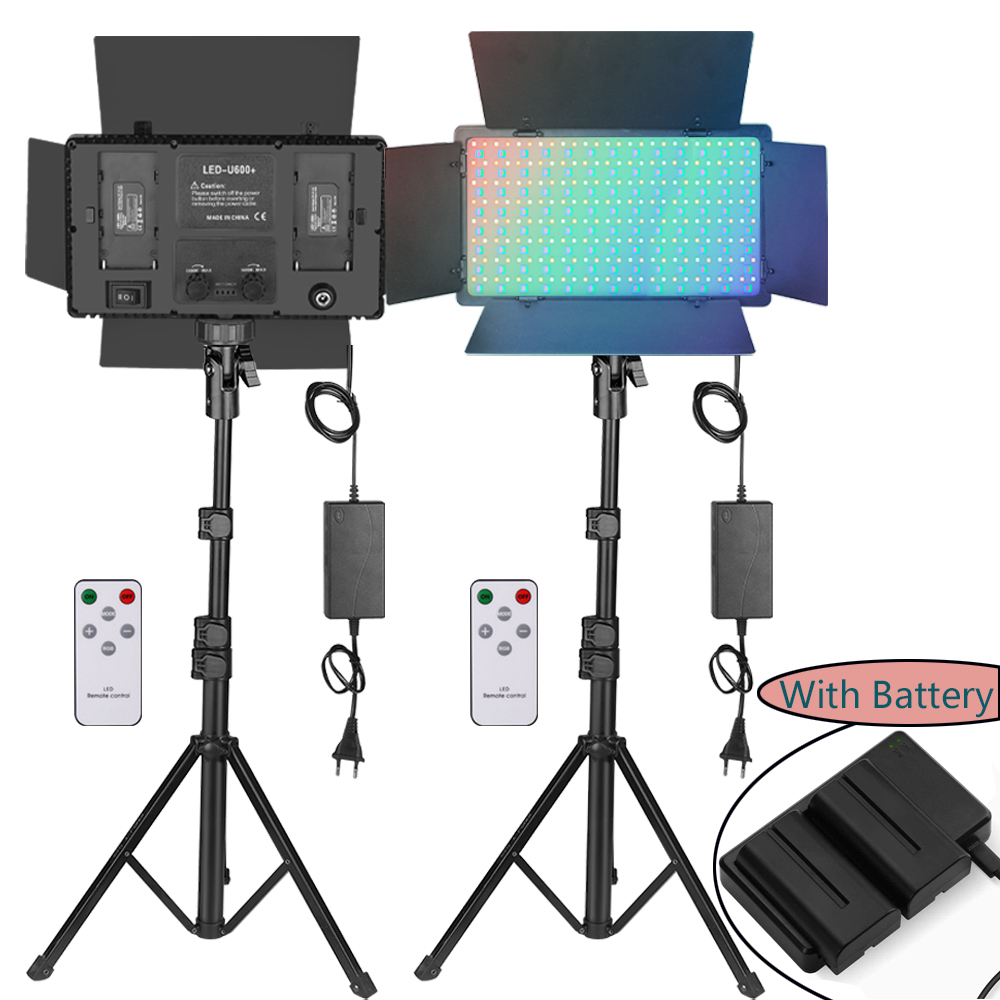 U800 RGB صور ضوء LED صور إضاءة - مراجعة Zoom Lighting Kit وسعره