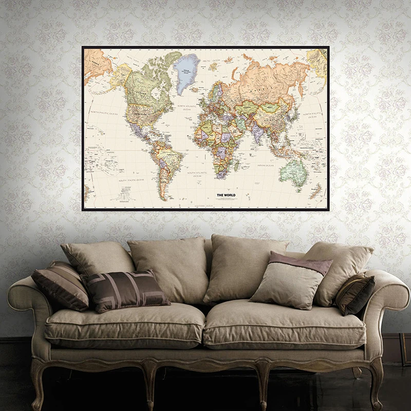 150x225 سنتيمتر الرجعية خريطة  - مراجعة Home Office Backdrop وسعره