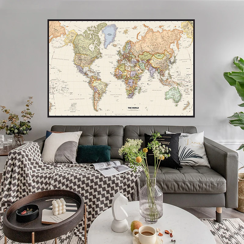 150x225 سنتيمتر الرجعية خريطة  - مراجعة Home Office Backdrop وسعره