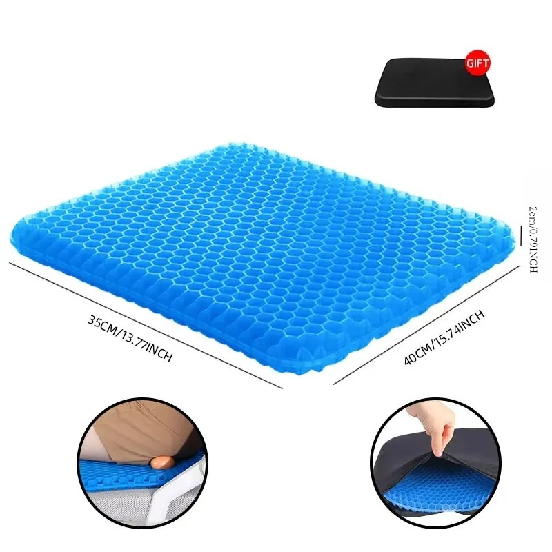وسادة جل سميكة للغاية بتصميم خ - مراجعة Mesh Back Cushion وسعره
