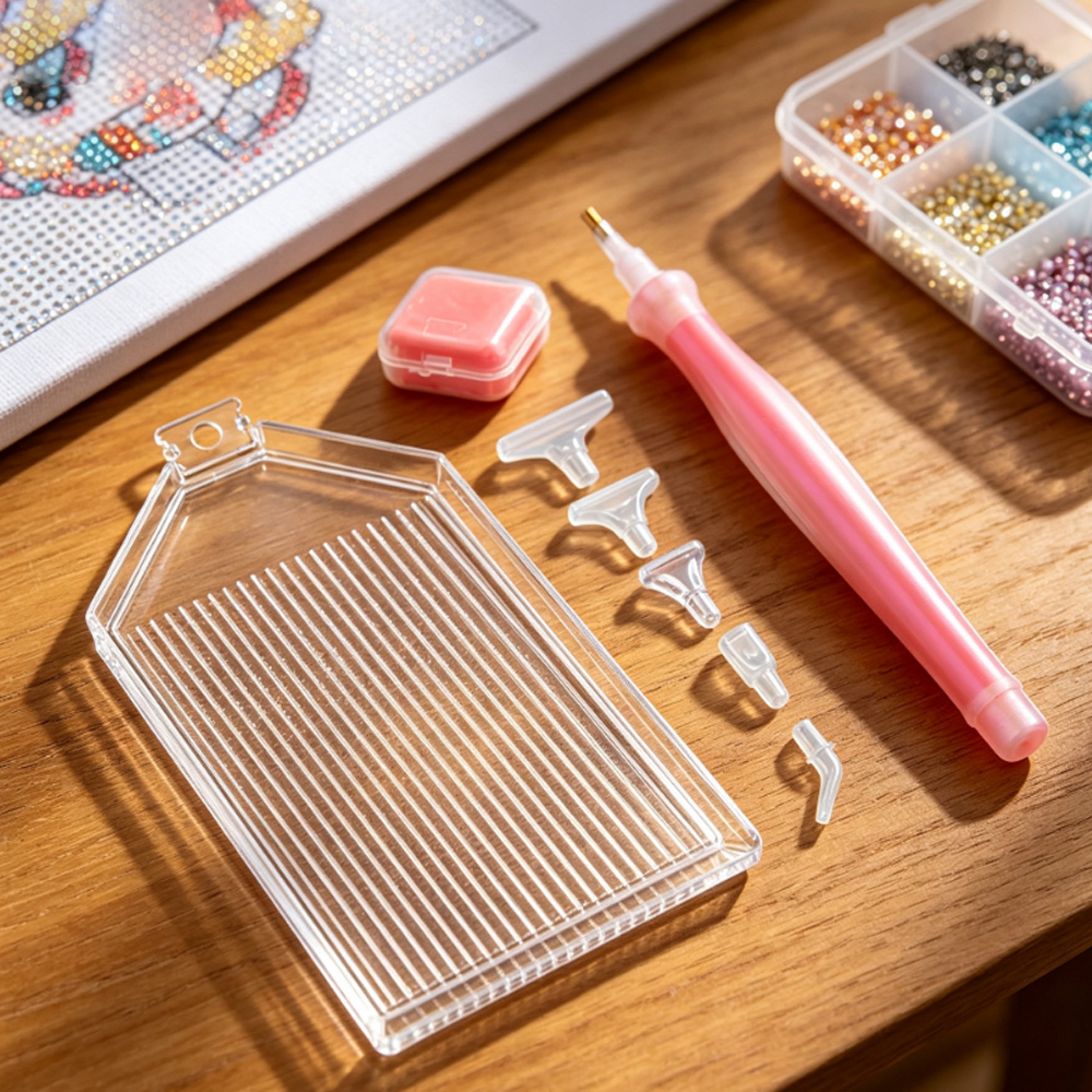 مجموعة أدوات الرسم بالألماس: أ - مراجعة Pen Holder Organizer وسعره