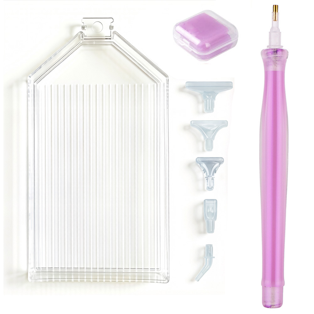 مجموعة أدوات الرسم بالألماس: أ - مراجعة Pen Holder Organizer وسعره