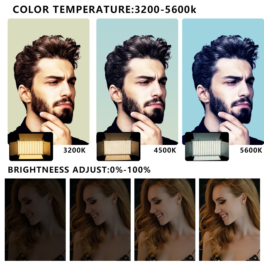 مصباح استوديو تصوير LED + Nagn - مراجعة Zoom Lighting Kit وسعره