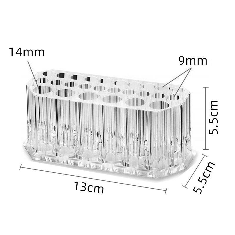منظم فرش الأظافر الأكريليكية ب - مراجعة Pen Holder Organizer وسعره