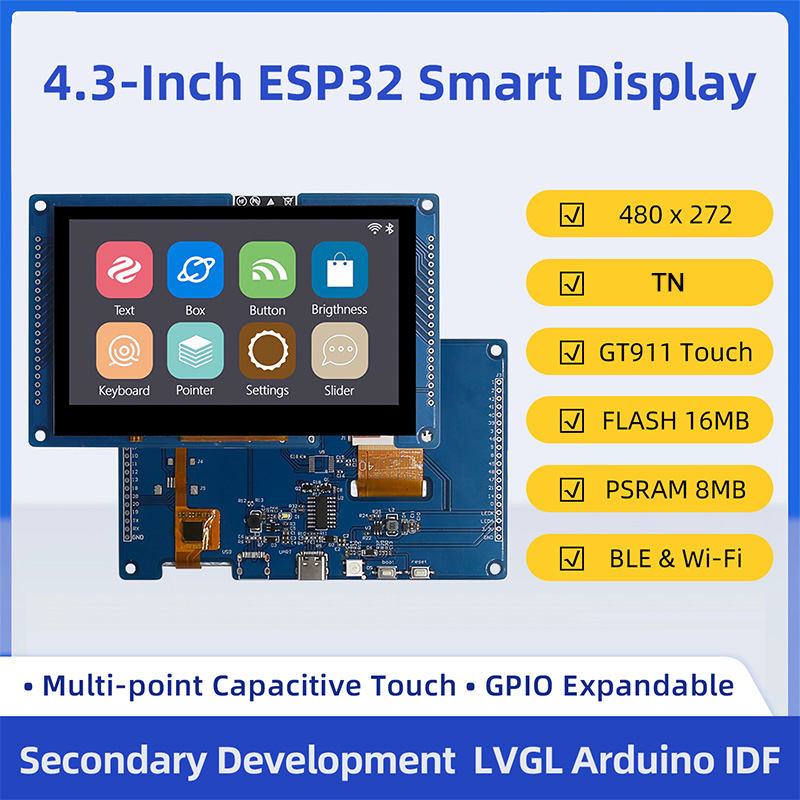 لوحة تطوير ESP32 S3 بشاشة لمس  - مراجعة Monitor Arm Dual وسعره