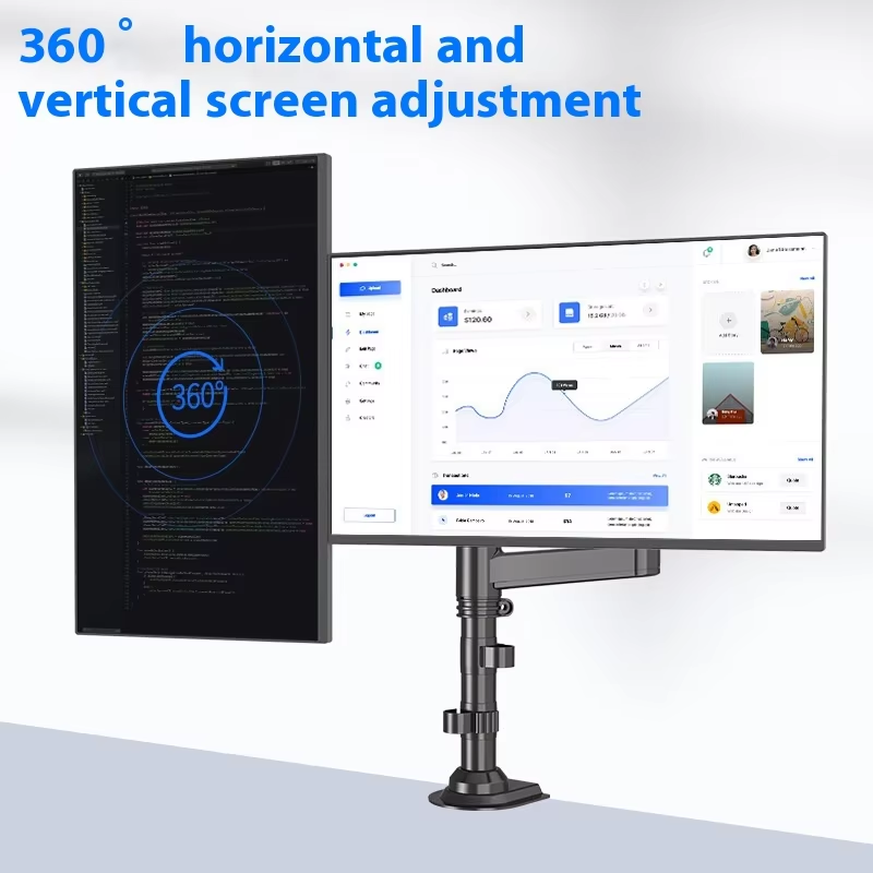 حامل شاشة كمبيوتر مزدوج العمود - مراجعة Monitor Arm Dual وسعره
