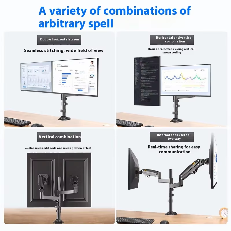 حامل شاشة كمبيوتر مزدوج العمود - مراجعة Monitor Arm Dual وسعره