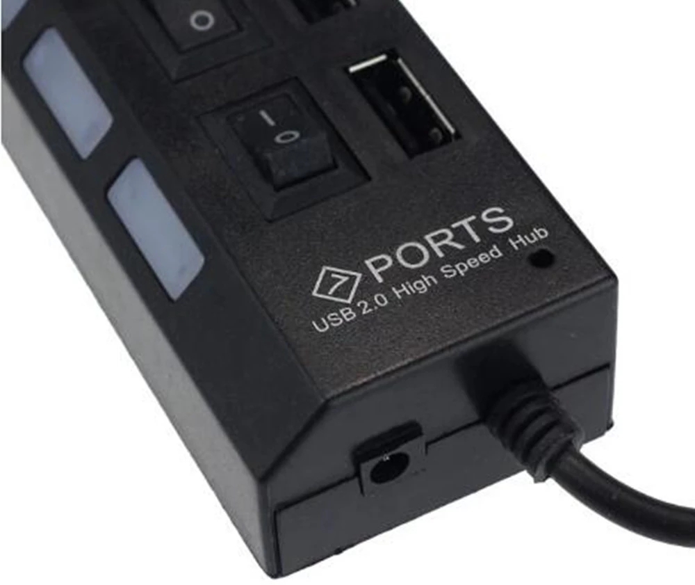 موزع USB 2.0 بـ 7 منافذ لأجهزة - مراجعة Home Office Setup وسعره