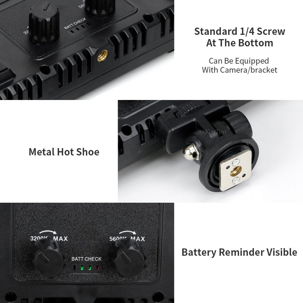 U800 U600 LED صور استوديو الفي - مراجعة Zoom Lighting Kit وسعره