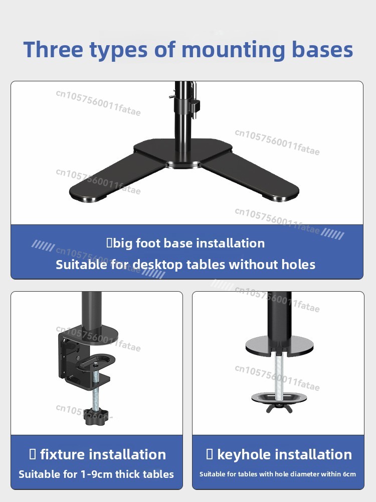 حامل شاشة، ملحقات منفصلة، شاشة - مراجعة Monitor Arm Dual وسعره